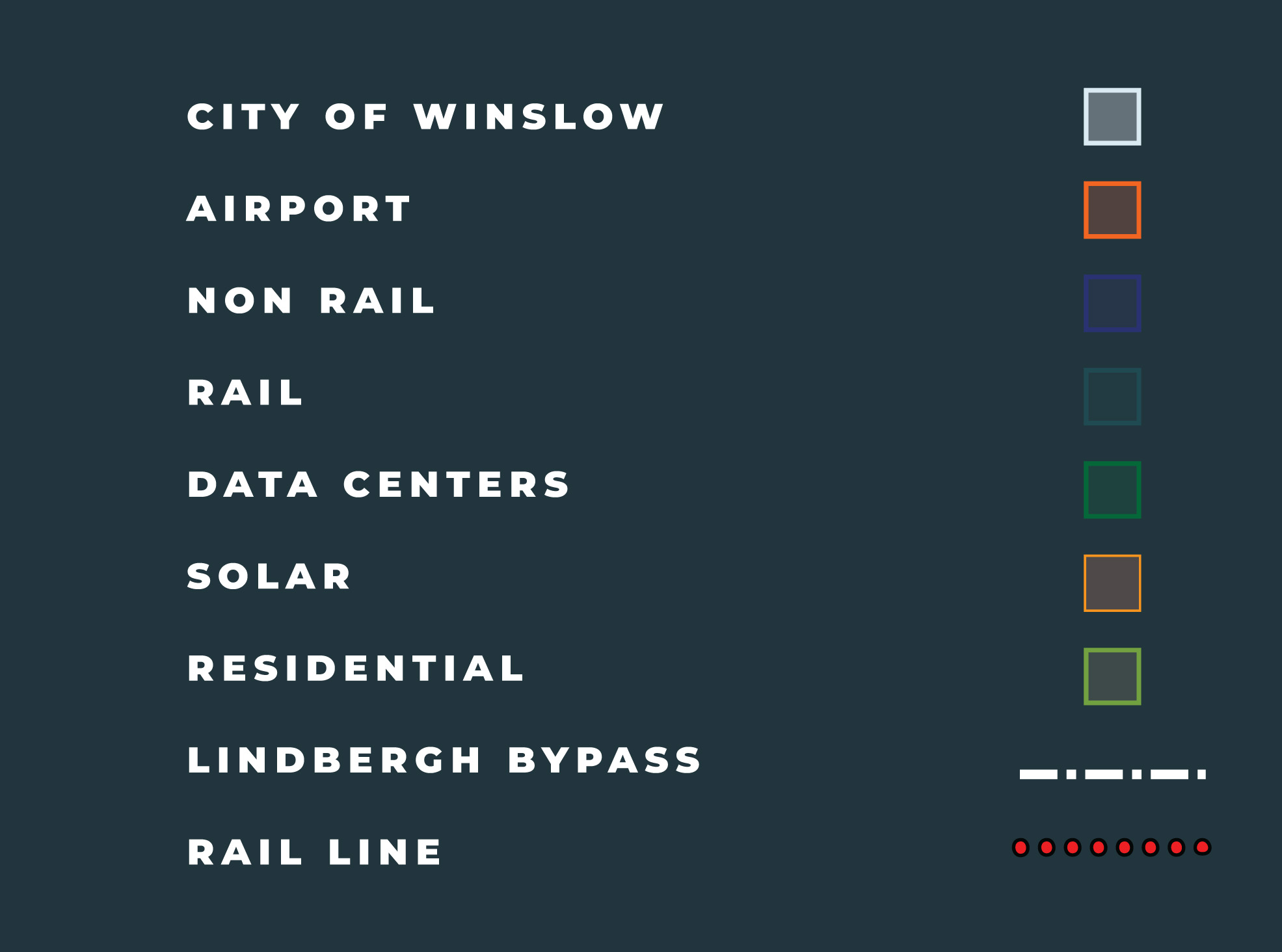 4 - The Site - color legend of resources on map